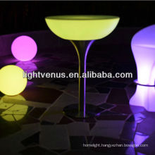 newly-developed Iphone control factory direct sale rechargeable color changing outdoor led table furniture